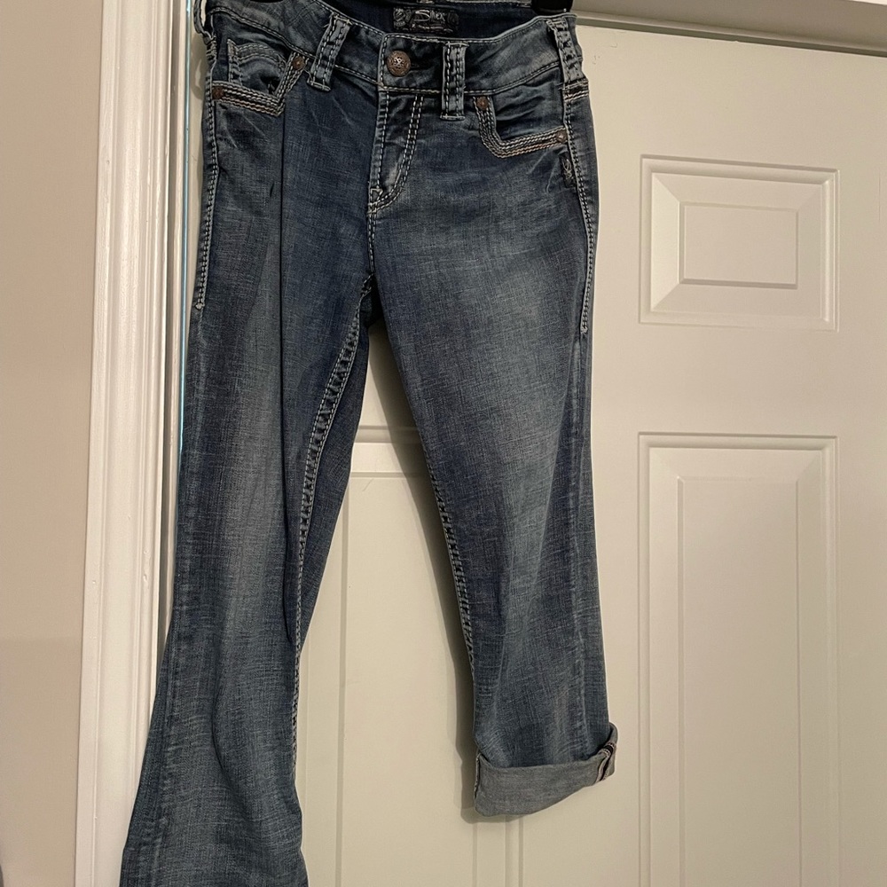 ☘️Silver Suki Capris W30